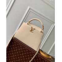 Trendy Design Louis Vuitton Capucines MM Bag in Taurillon Leather M23944 Beige 2024