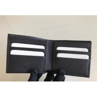 Unique Grade Prada Saffiano Leather Wallet 2MO513 Black