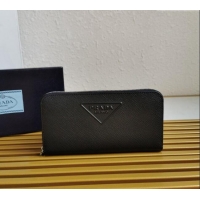 Grade Design Prada Saffiano Leather Wallet 2ML317 Black