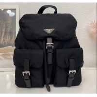 Trendy Design Prada Nylon Backpack Bag BZ2811 Black/Silver 2023