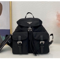 Buy Inexpensive Prada Medium Nylon Backpack 1BZ811 Black 2023