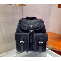 Top Quality Prada Small Nylon Backpack 1BZ677 Black 2023