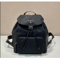 Buy Discount Prada Nylon Medium Backpack Bag 1BZ832 Black 2024