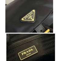 Buy Wholesale Prada Small Nylon Backpack Bag 1BZ677 Black/Gold 2024