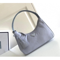 Classic Wholesale Prada Re-Nylon Re-Edition 2000 Mini Bag 1NE515 Light Grey 2023