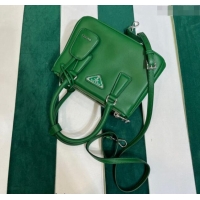 Market Sells Prada Galleria Nappa Leather Mini Bag 1BA906 Green 2023