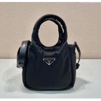 Classic Specials Prada Soft Padded Re-Nylon Mini Bag 1BA359 Black 2023