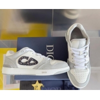 Good Product Dior B57 Low-Top Sneakers in Calfskin with Oblique Jacquard CD Light Grey 905025