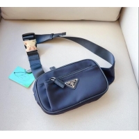 Grade Design Prada Nylon Belt Bag 0629 Black 2023