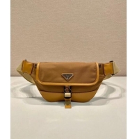 Trendy Design Prada Re-Nylon and leather belt bag 2VH176 Cork Beige 20244