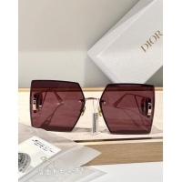 Discount Dior 30 Montaigne Square Sunglasses S7U Burgundy 2024