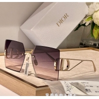 Best Quality Dior 30 Montaigne Square Sunglasses S7U Purple-to-Pink Gradient 2024