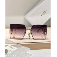 Best Quality Dior 30 Montaigne Square Sunglasses S7U Purple-to-Pink Gradient 2024