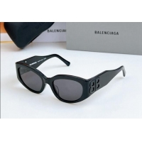 Best Price Balenciaga Sunglasses BB0324 Black/Grey 2024