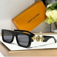 Buy Classic Louis Vuitton Sunglasses Z2196 Black/Gold 2024