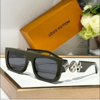 Top Grade Louis Vuitton Sunglasses Z2196 Grey 2024