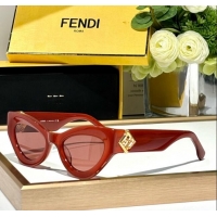 Particularly Recommended Fendi FF Diamonds Sunglasses FE40146 Red 2024