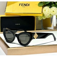 Well Crafted Fendi FF Diamonds Sunglasses FE40146 Black/Grey 2024