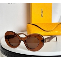 Well Crafted Loewe Sunglasses LW40112 Dark Orange 2024