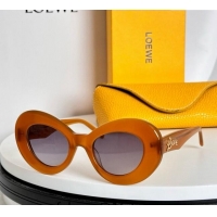 Grade Quality Loewe Sunglasses LW40112 Light Orange 2024