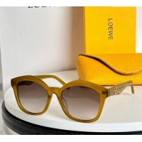 Most Popular Loewe Sunglasses LW40079 Yellow 2024