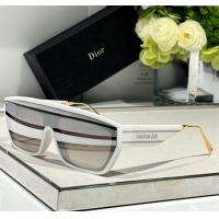 Top Quality Dior DiorClub M7U Sunglasses White/Light Grey 2024