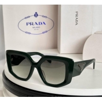 Buy Classic Prada Sunglasses SPR14Z Green 2024