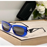 Luxury Discount Prada Sunglasses SPR14Y Blue 2024