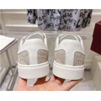 Grade Quality Gucci Ace Sneakers with Web in GG Suede Grey 814098