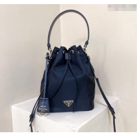 Top Quality Prada Re-Edition 1978 Re-Nylon Bucket mini-bag 1BE067 Navy Blue 2024