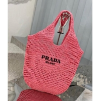 Traditional Specials Prada Crochet Tote bag 1BG424 Pink 2024