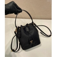 Super Quality Prada Re-Edition 1978 Re-Nylon Bucket mini-bag 1BE067 Black 2024