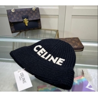 Good Product Celine Knit Hat 0731 Black 2023