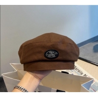 Good Quality Celine Beret Hat 0823 Brown 2023