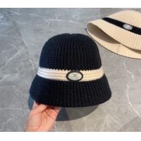 Shop Duplicate Celine Knit Hat 1108 Black 2023