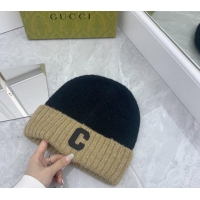 Traditional Specials Celine C Knit Hat CE122201 Beige/Black 2023