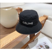 Buy Inexpensive Celine Denim Bucket Hat 0301 Black 2024