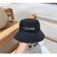 Buy Inexpensive Celine Denim Bucket Hat 0301 Black 2024