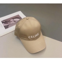 Pretty Style Celine Canvas Baseball Hat 0302 Beige 2024