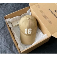 New Stylish Celine Canvas Baseball Hat 040302 Beige 2024