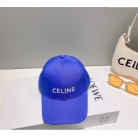 Buy Classic Celine Baseball Hat with CELINE 073002 Sky Blue 2024