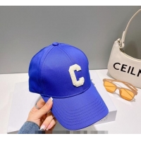 Classic Discount Celine Baseball Hat with C Letter 073002 Sky Blue 2024