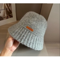 Buy Fashionable Celine Knit Bucket Hat 0913 Dark Grey 2024