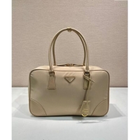 Traditional Specials Prada Re-Edition 1978 large Re-Nylon and Saffiano leather two-handle bag 1BB114 Beige 2024