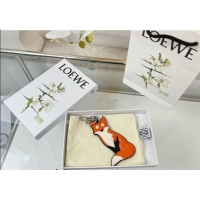 Buy Inexpensive Loewe Fox Calfskin Bag Charm and Key Holder L8125 2023