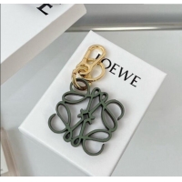 Low Price Loewe Anagram Bag Charm and Key Holder 1207 Green 2023