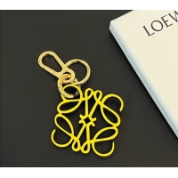 Famous Brand Loewe Anagram Bag Charm and Key Holder 1207 Yellow 2023