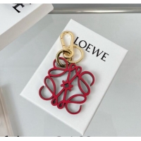 Top Quality Loewe Anagram Bag Charm and Key Holder 1207 Red 2023