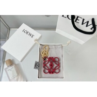 Top Quality Loewe Anagram Bag Charm and Key Holder 1207 Red 2023