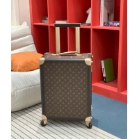 Super Quality Louis Vuitton Rolling Trunk Travel Luggage in Classic Monogram Canvas 0920 Nude 2024